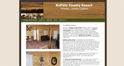 Desktop Screenshot of buffalocountyresort.com